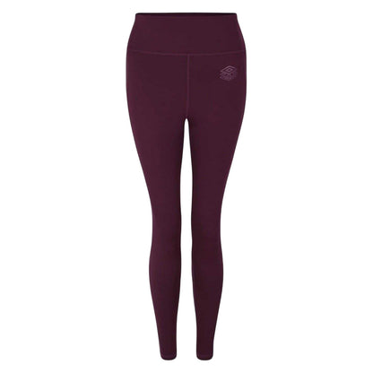 Potent Purple - Front - Umbro Womens-Ladies Pro 7-8 Leggings