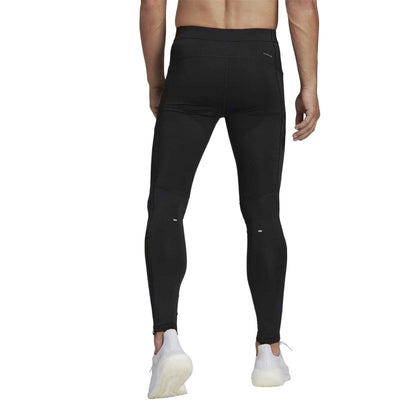 Black - Back - Adidas Mens Own The Run Running Tights