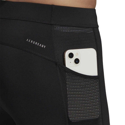 Black - Side - Adidas Mens Own The Run Running Tights