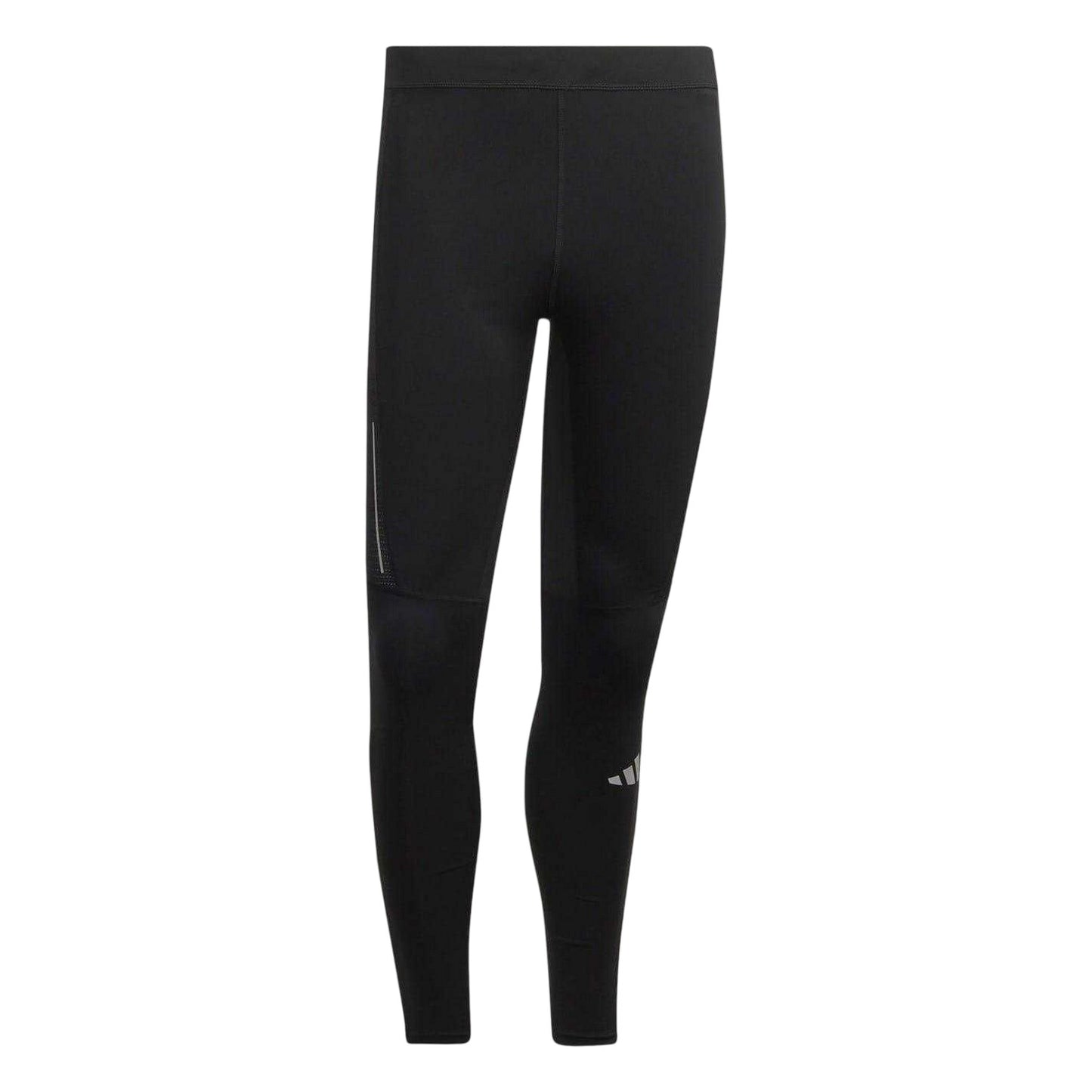 Black - Front - Adidas Mens Own The Run Running Tights