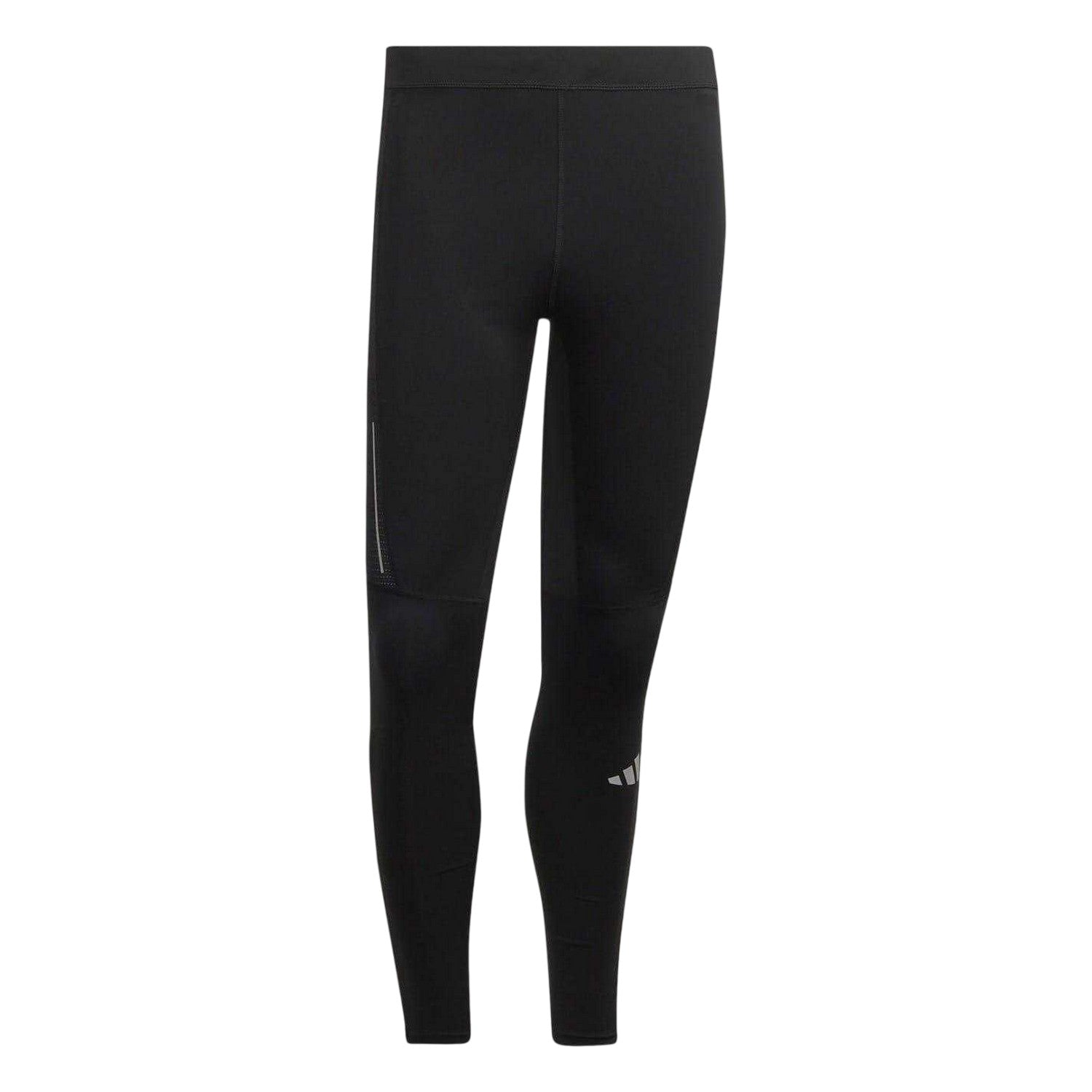 Black - Front - Adidas Mens Own The Run Running Tights