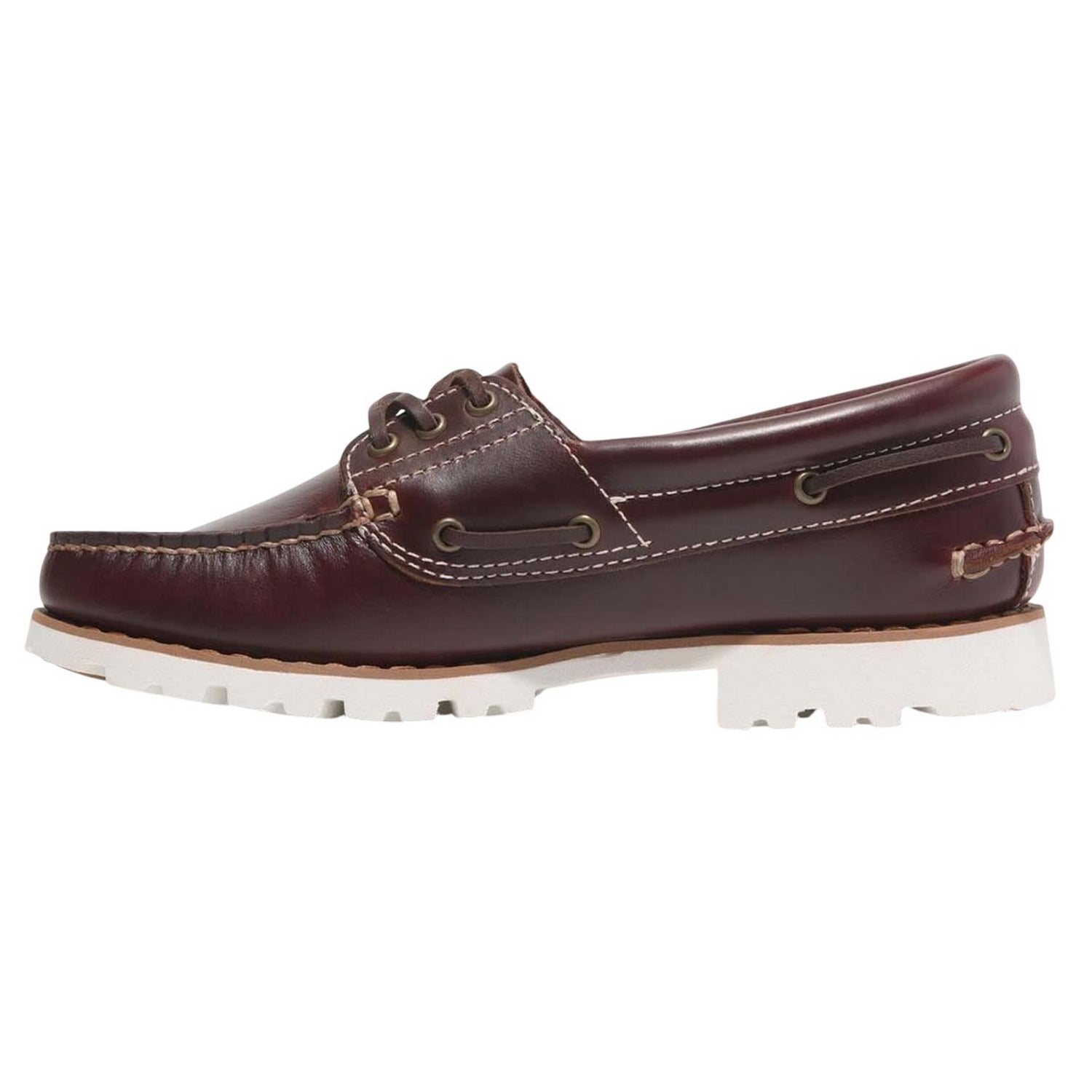 Brown - Lifestyle - Timberland Mens Classic Leather Boat Shoes