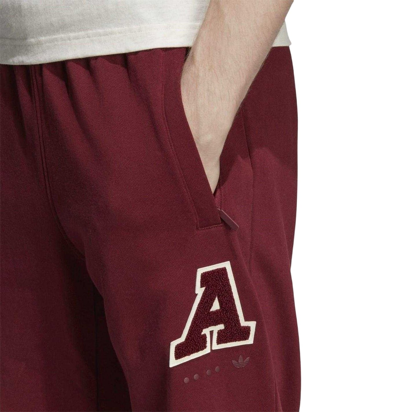Red - Side - Adidas Mens RIFTA Metro Tracksuit Bottoms