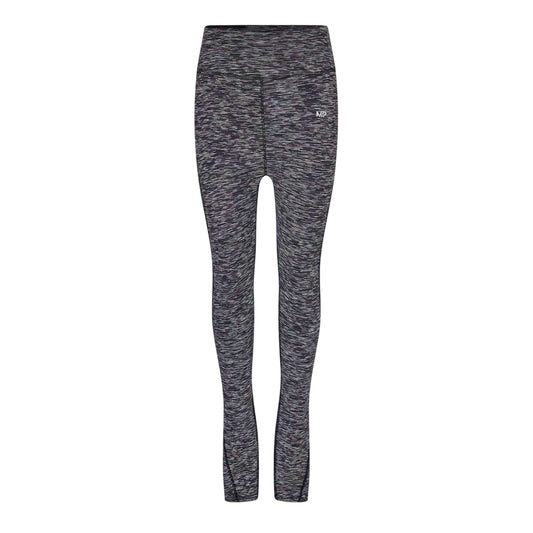 Grey - Front - Mp Womens-Ladies Space Dye Shaping Leggings