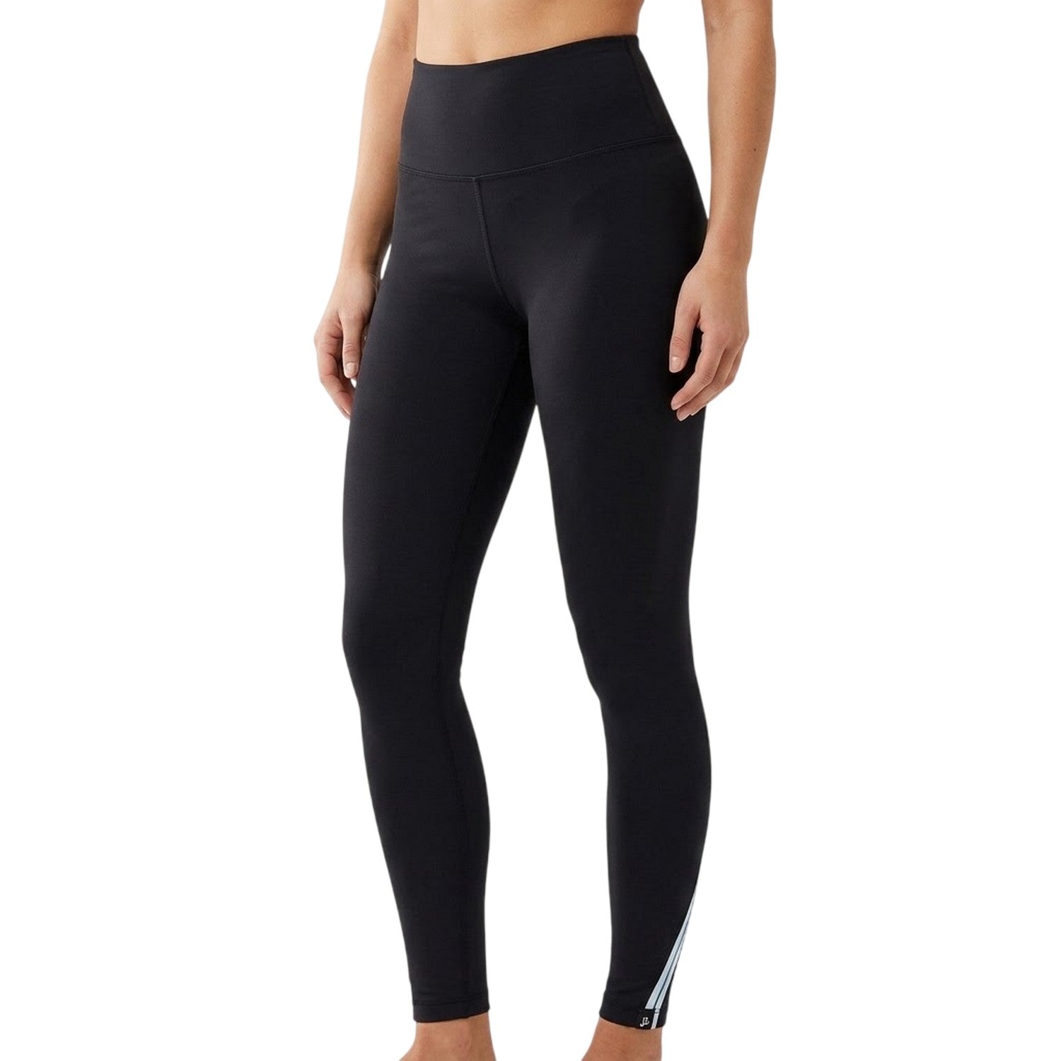 Black - Side - Reebok Womens-Ladies Slim Leggings