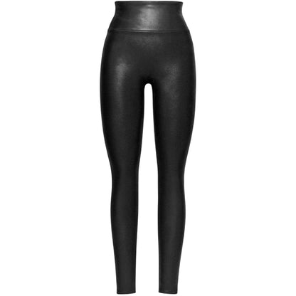 Black - Front - Spanx Womens-Ladies High Waist Leggings