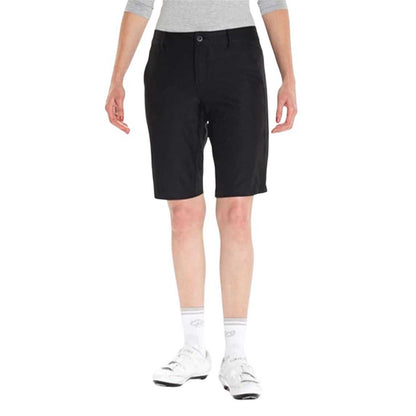 Jet Black - Back - Giro Womens-Ladies Classic Cycling Shorts