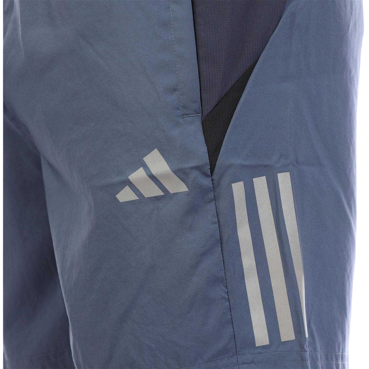 Navy - Side - Adidas Mens Climacool Shorts