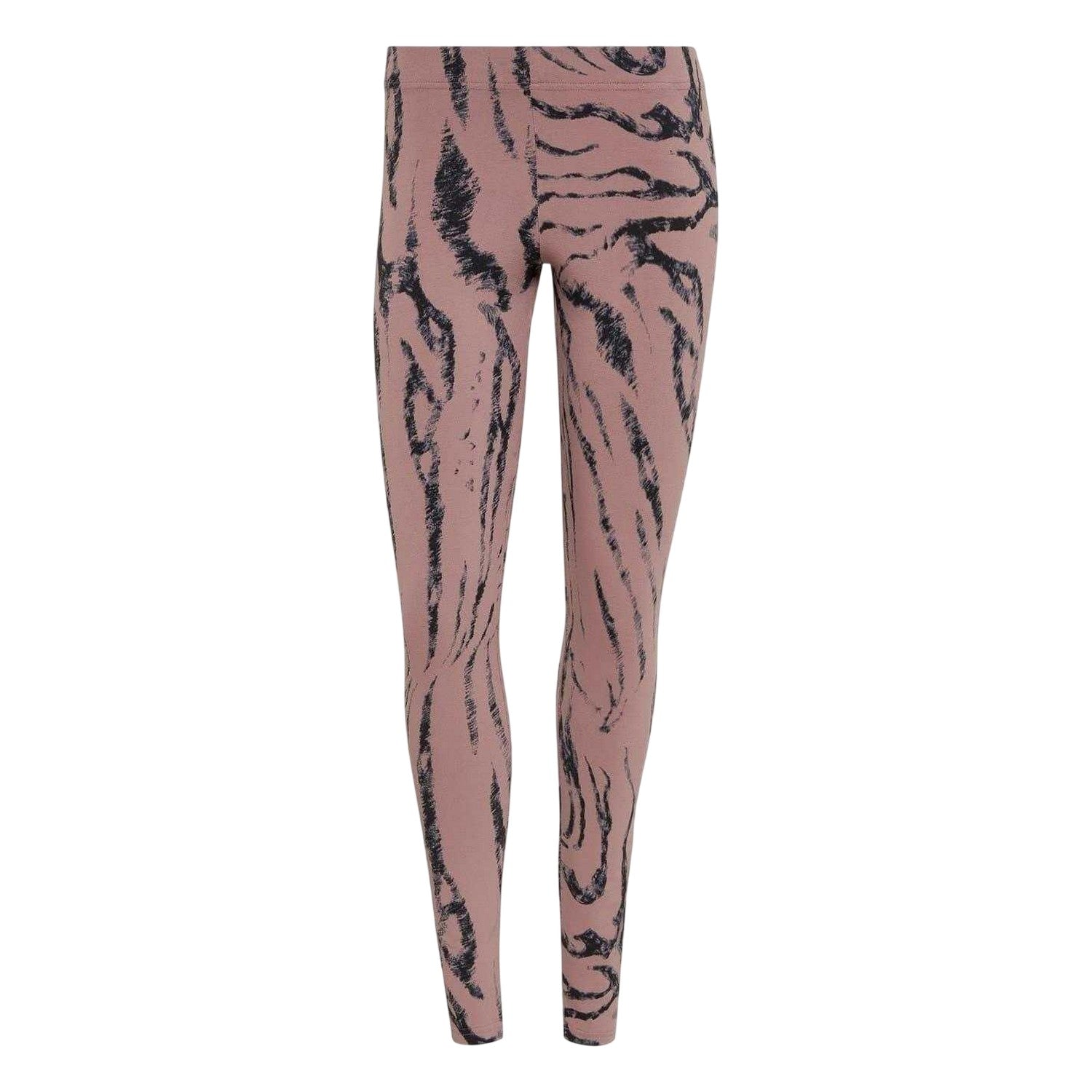 Oxid Grey - Front - Adidas Womens-Ladies Future Icons Animal Print Tight Leggings