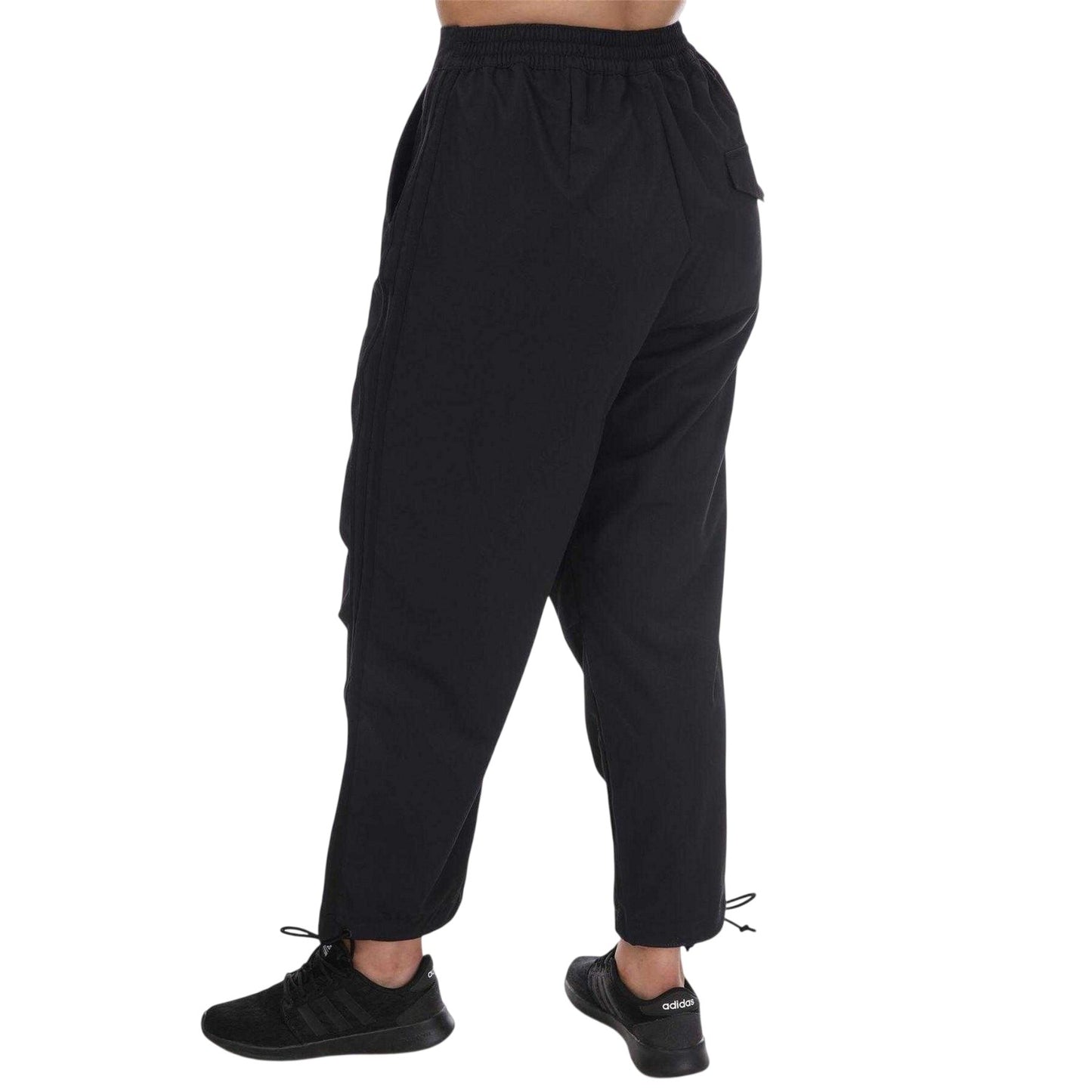 Black - Back - Adidas Womens-Ladies Classic Woven Trousers