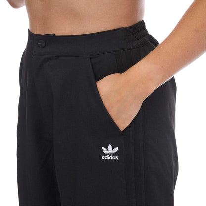Black - Lifestyle - Adidas Womens-Ladies Classic Woven Trousers
