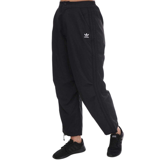 Black - Front - Adidas Womens-Ladies Classic Woven Trousers