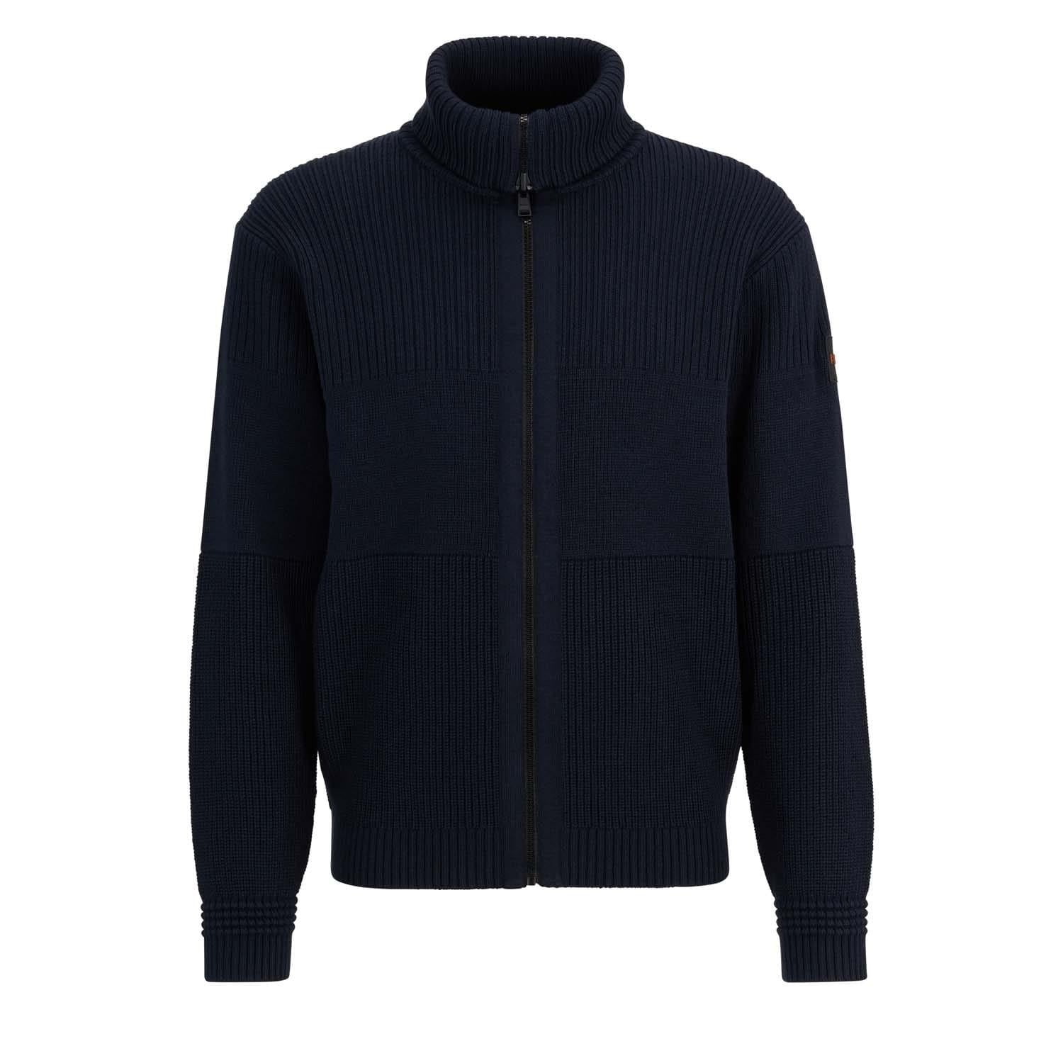 Dark Blue - Front - Boss Mens Kamondo Jacket