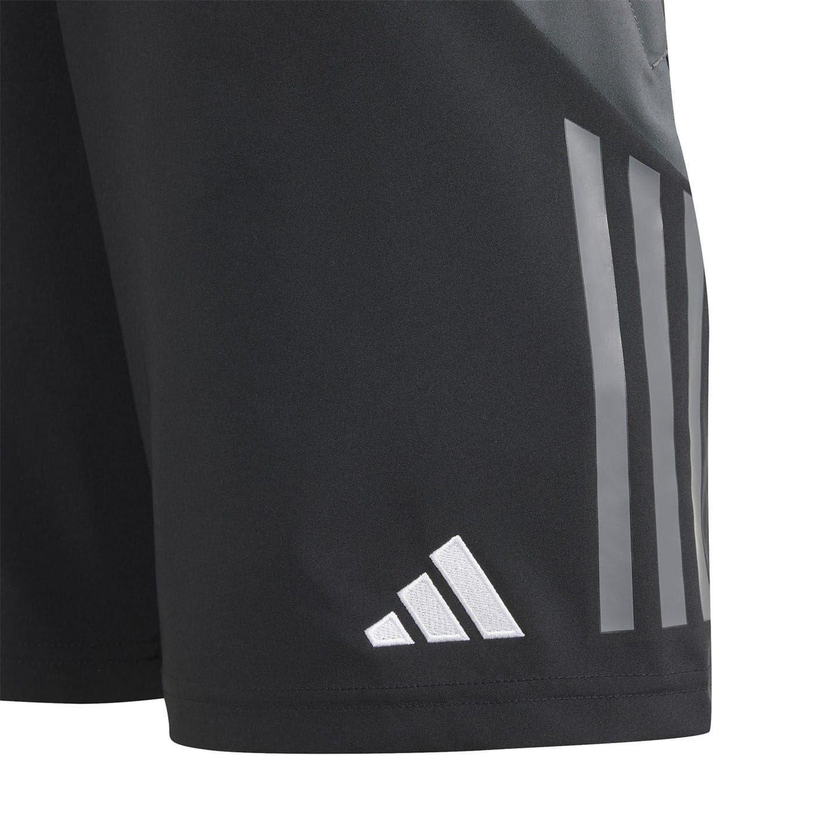 Black-Dark Grey - Pack Shot - Adidas Childrens-Kids Tiro 24 Competition Shorts