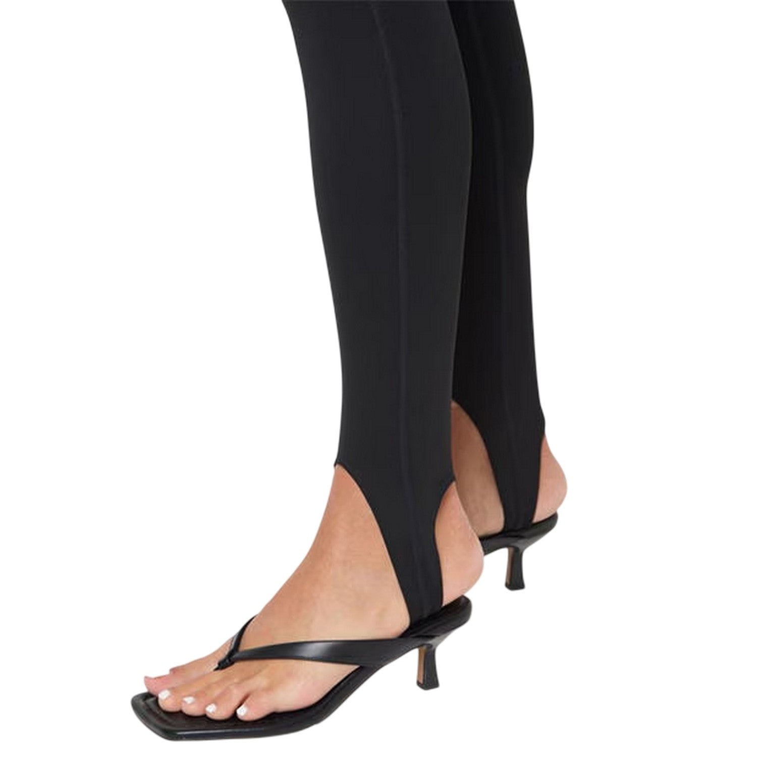Black - Side - I Saw It First Womens-Ladies Smooth Skinny Leggings
