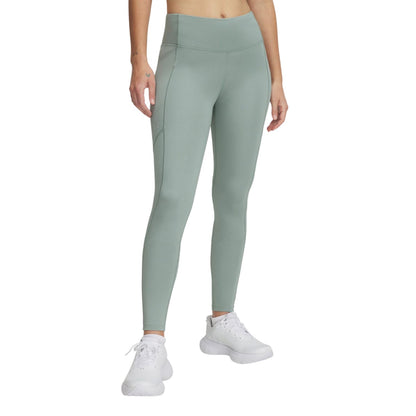 Green-Red - Front - Under Armour Womens-Ladies Fly Fast 3.0 Side Pocket Tight Leggings