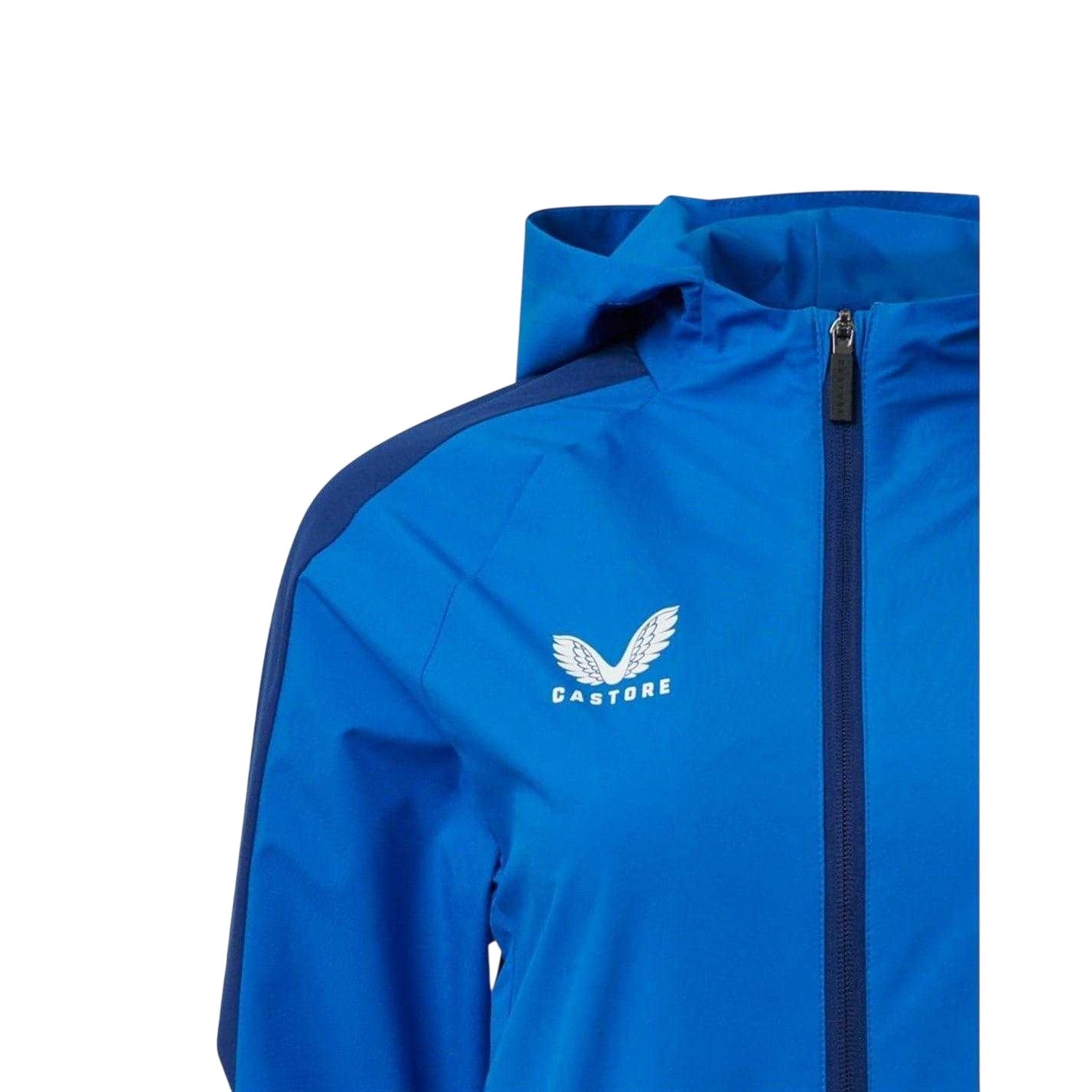 Blue - Side - Castore Womens-Ladies Rangers FC Jacket