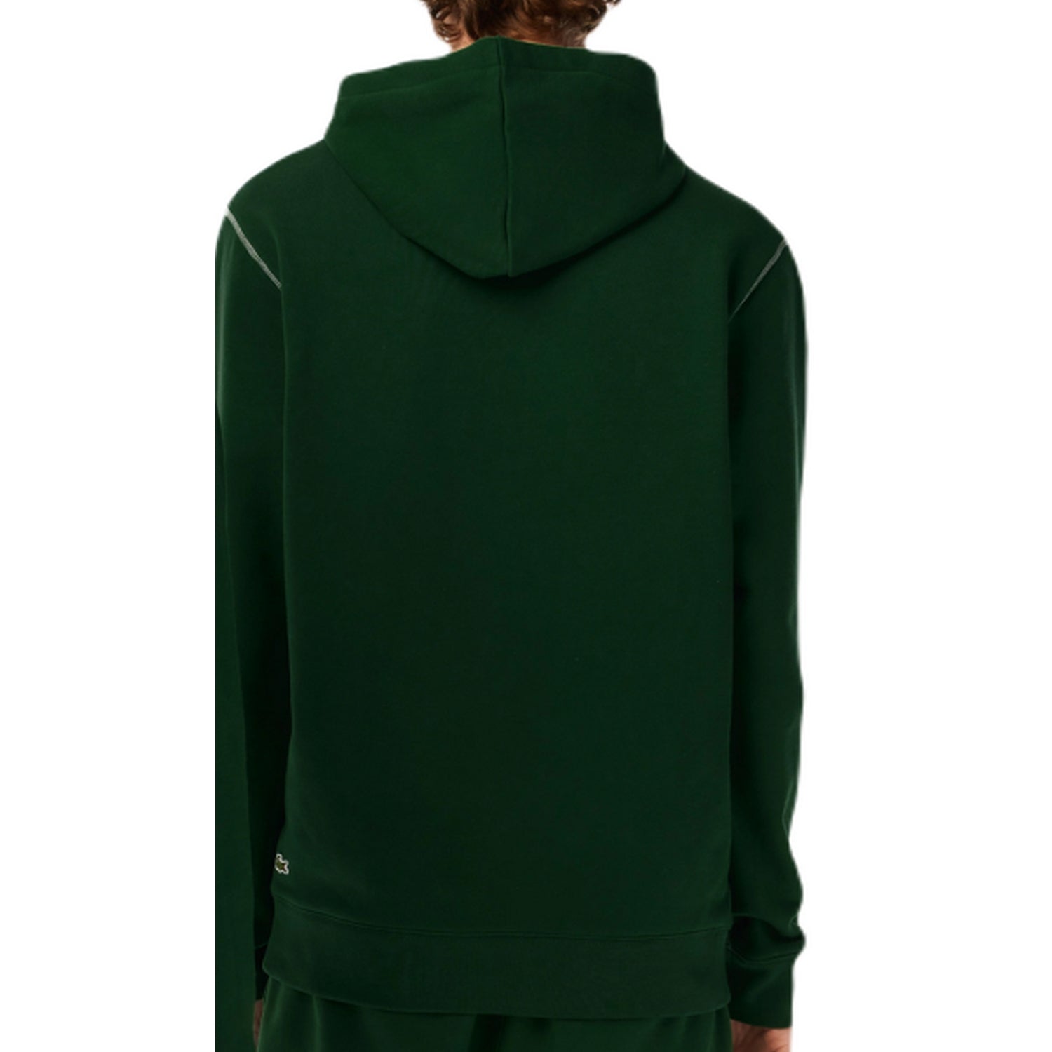 Green - Back - Lacoste Unisex Adult Roland Garros Edition Hoodie