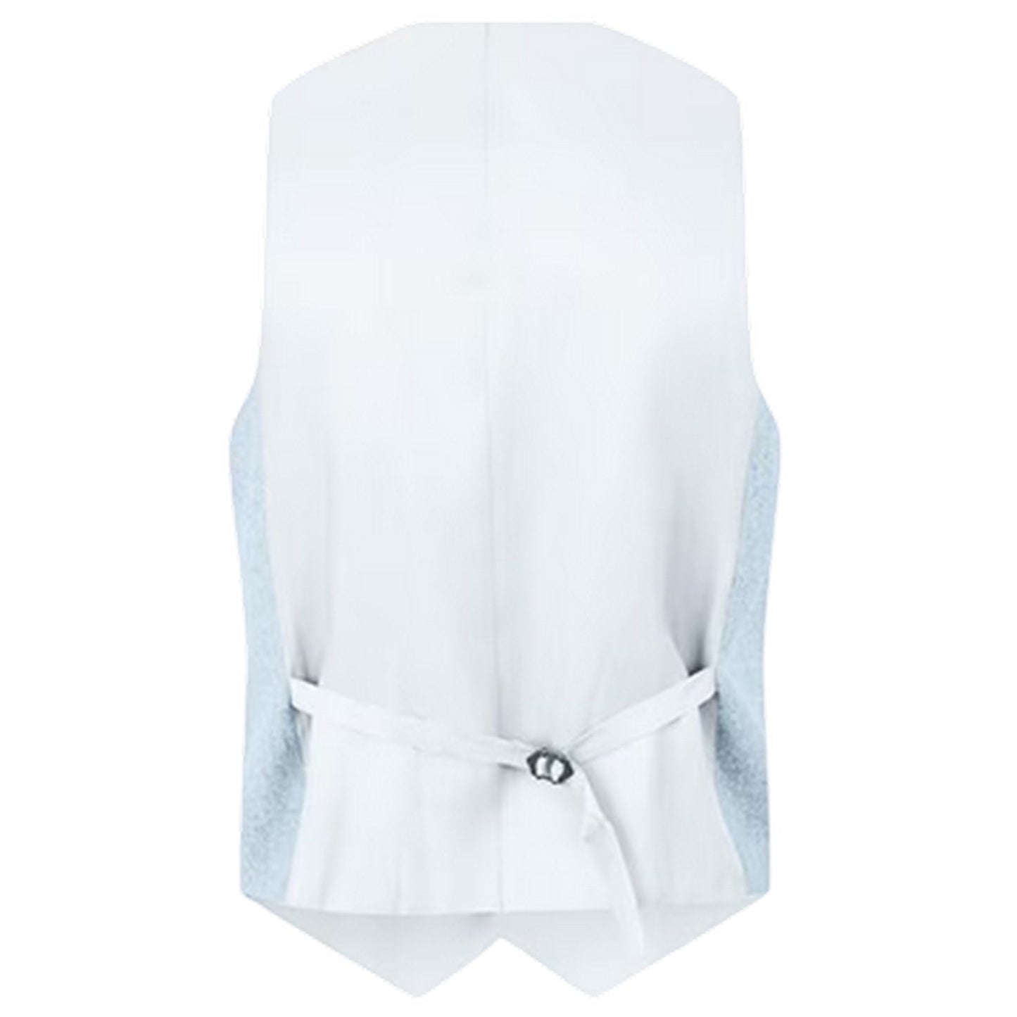 Blue - Back - Without Prejudice Mens Archer Donegal Waistcoat