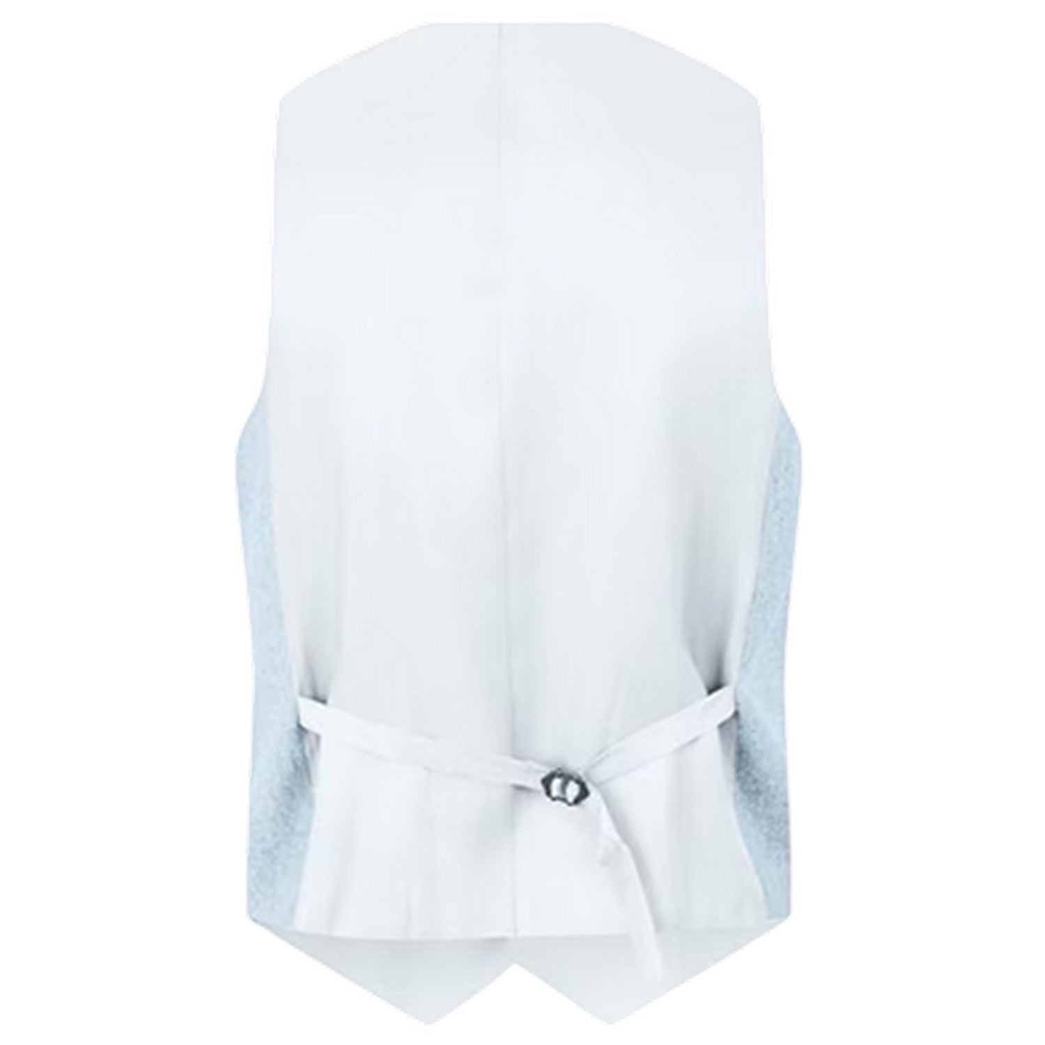 Blue - Back - Without Prejudice Mens Archer Donegal Waistcoat