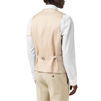 Neutral - Side - Without Prejudice Mens Archer Donegal Waistcoat