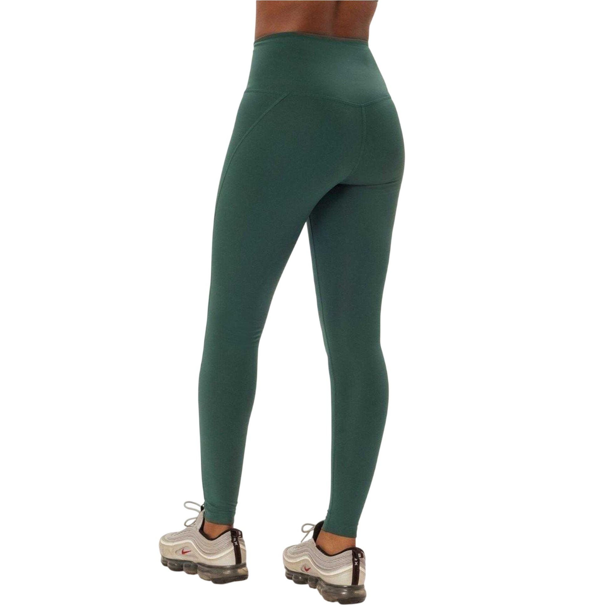 Moss - Side - Girlfriend Collective Womens-Ladies Leggings