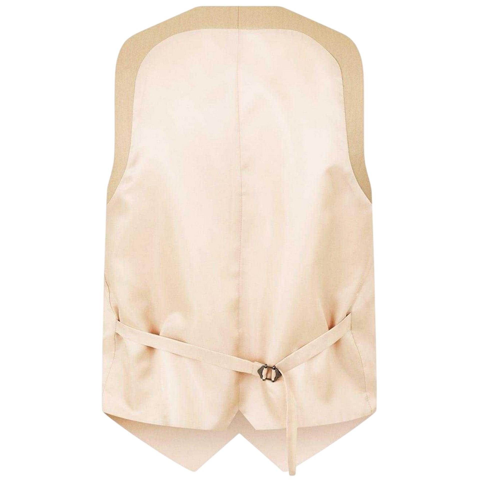 Neutral - Back - Twisted Tailor Mens Slim Waistcoat