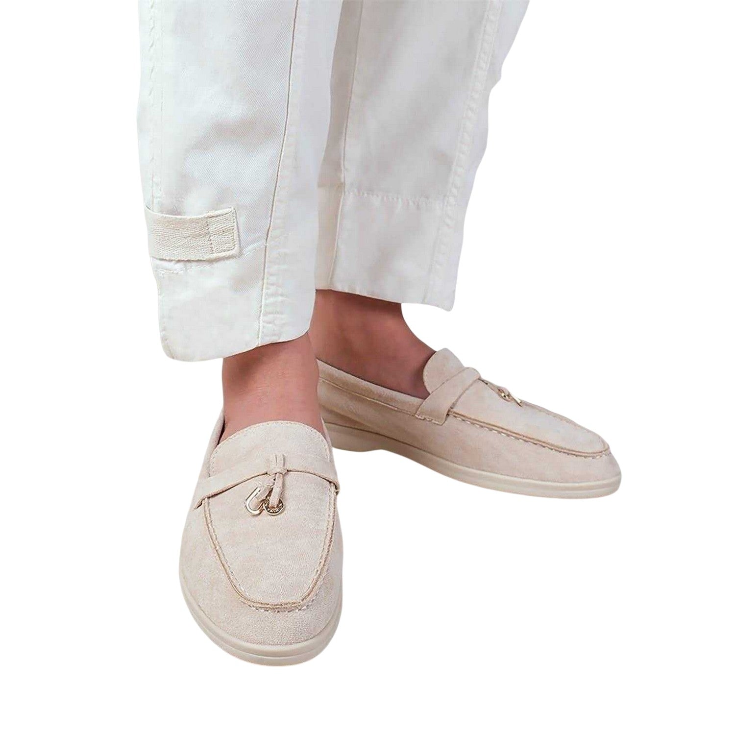 Beige - Lifestyle - Where´s That From Womens-Ladies Pegasus Penny Loafers
