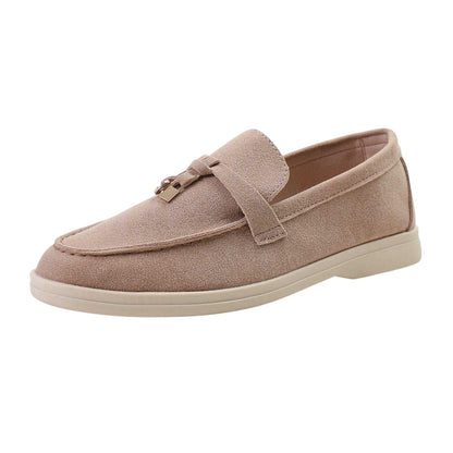 Khaki - Back - Where´s That From Womens-Ladies Pegasus Penny Loafers