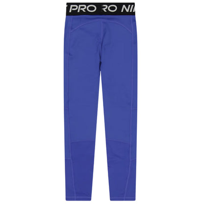 Blue-White - Back - Nike Girls Pro Tights