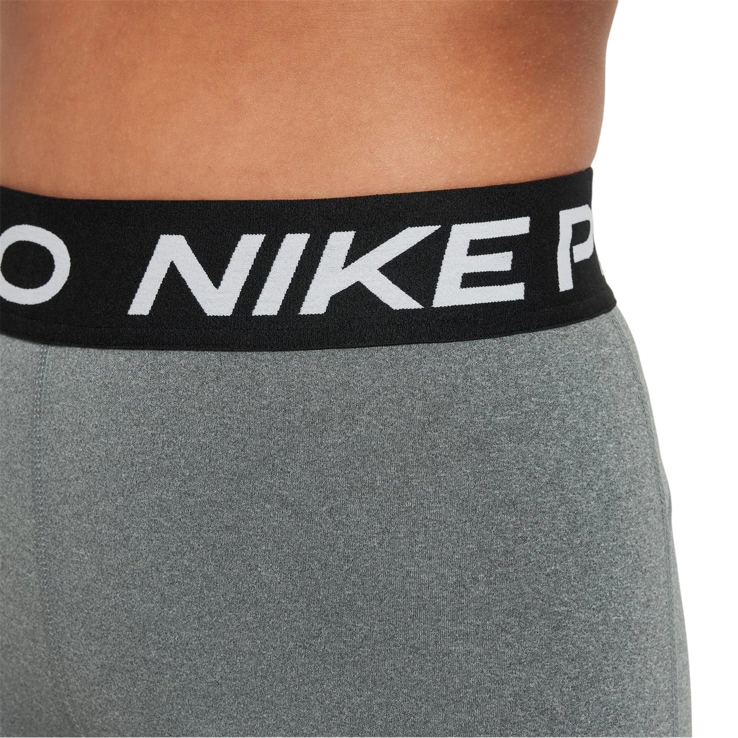 Carbon Heather - Lifestyle - Nike Girls Pro Tights