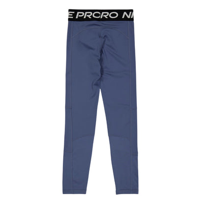 Diffused Blue - Back - Nike Girls Pro Tights