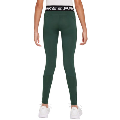 Fir - Back - Nike Girls Pro Tights