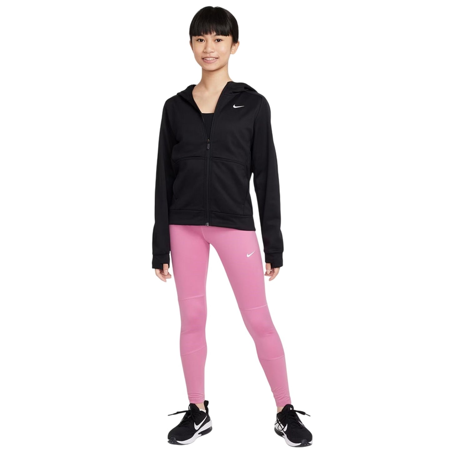 Flamingo Pink - Pack Shot - Nike Girls Pro Tights