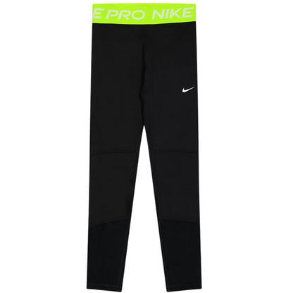 Black - Front - Nike Girls Pro Tights