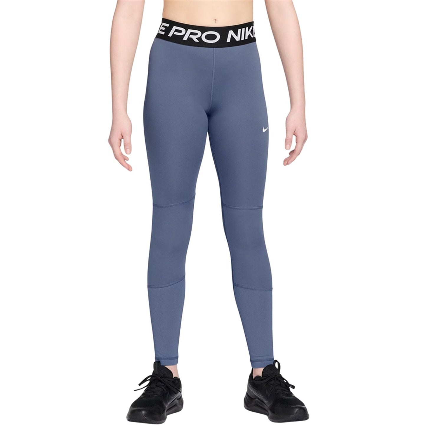 Indigo - Front - Nike Girls Pro Tights