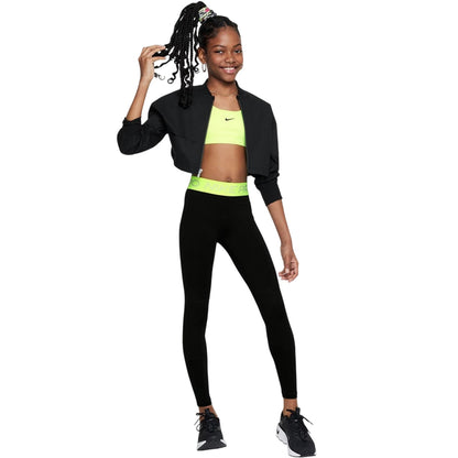 Black - Pack Shot - Nike Girls Pro Tights