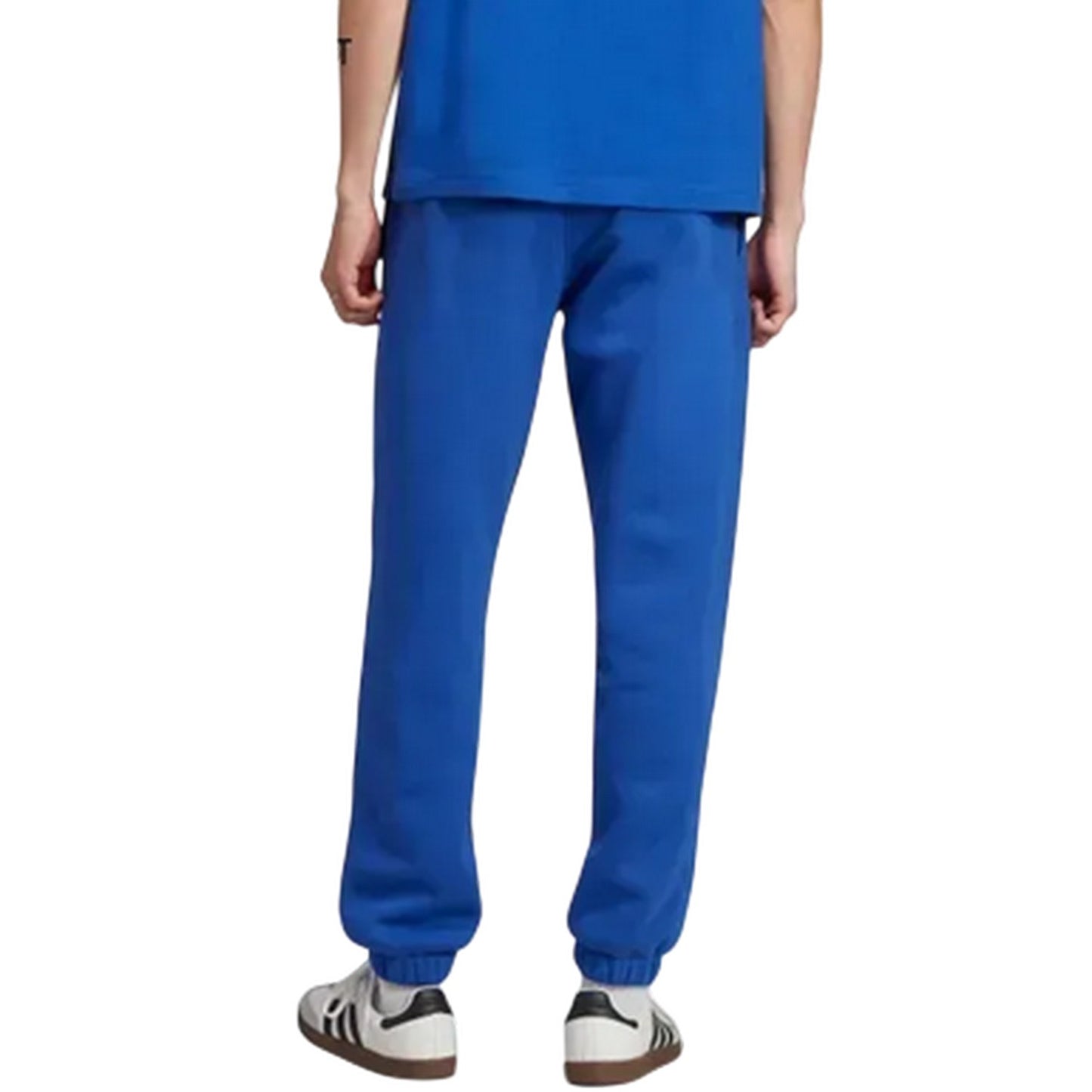 Lucid Blue - Back - Adidas Mens Rekive Sweatpants