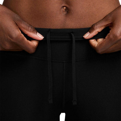 Black-White - Lifestyle - Nike Womens-Ladies Fast Dri-FIT Leggings