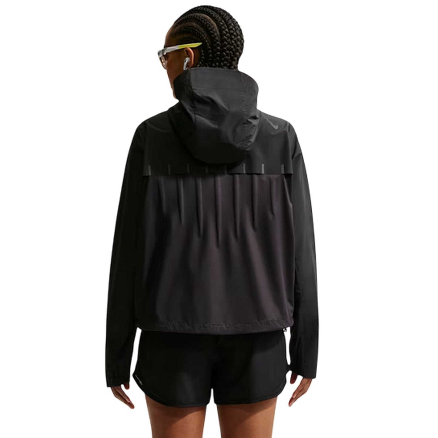 Black - Back - Nike Womens-Ladies Aero Swift Windrunner Jacket