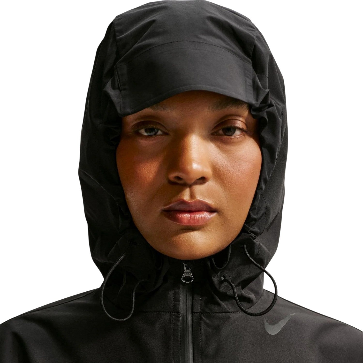 Black - Side - Nike Womens-Ladies Aero Swift Windrunner Jacket
