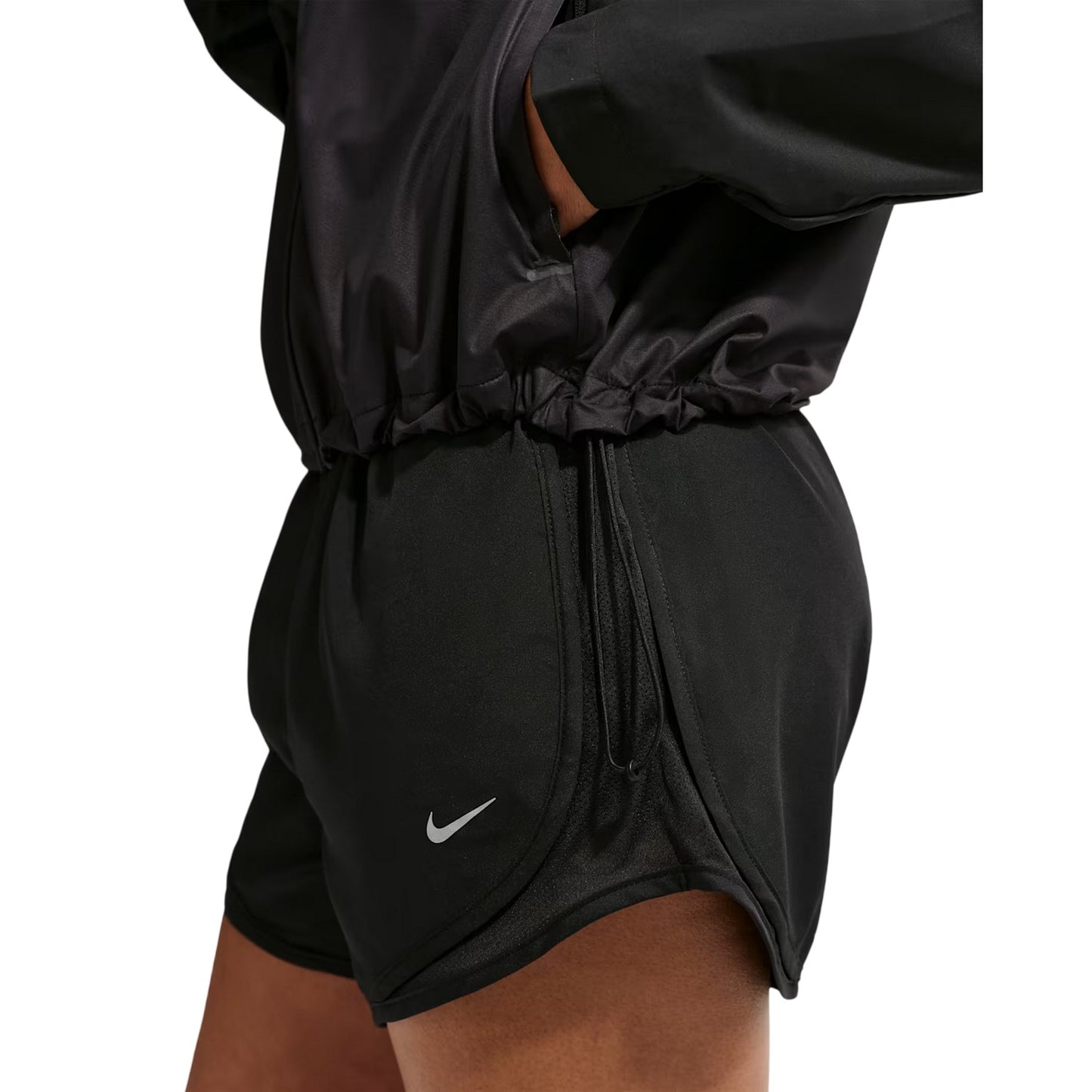 Black - Pack Shot - Nike Womens-Ladies Aero Swift Windrunner Jacket