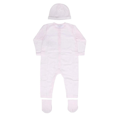 Pink - Back - Emporio Armani Baby Cotton Gift Box Set