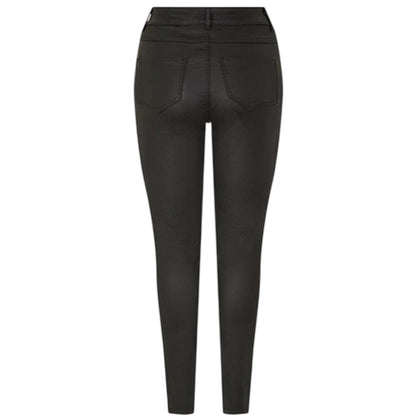 Black - Back - Vila Womens-Ladies Skinny Leggings