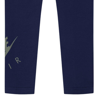 Midnight Navy - Lifestyle - Nike Girls Air Logo Leggings