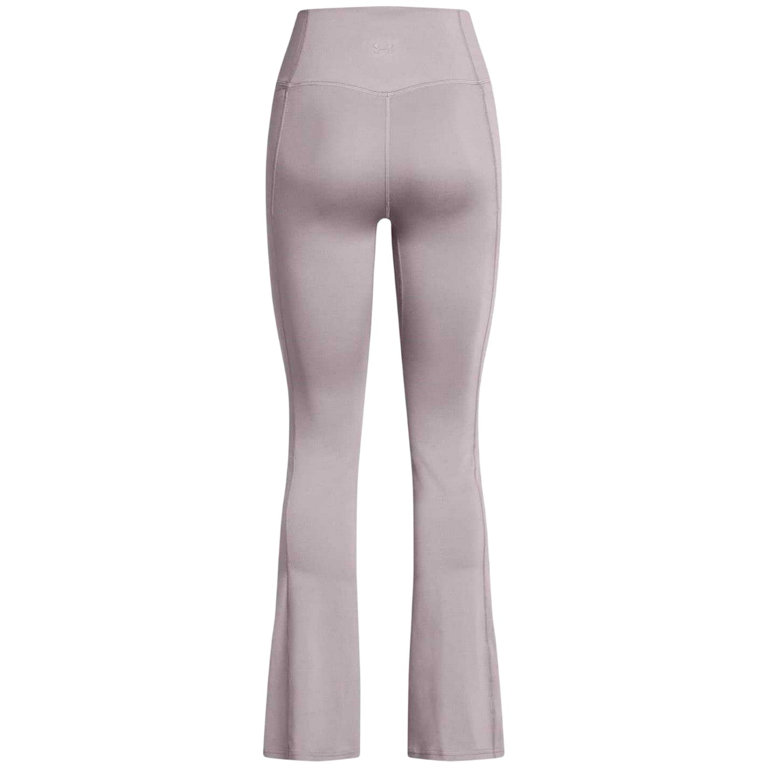 Grey - Back - Under Armour Womens-Ladies Flared Yoga Pants