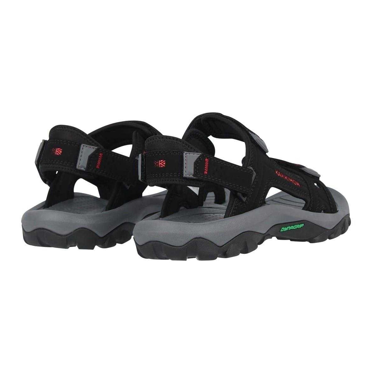 Black - Back - Karrimor Mens Walking Sandals