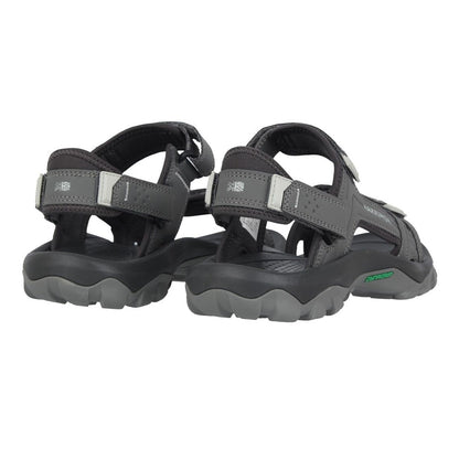 Grey - Back - Karrimor Mens Walking Sandals