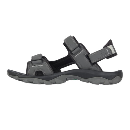 Grey - Side - Karrimor Mens Walking Sandals