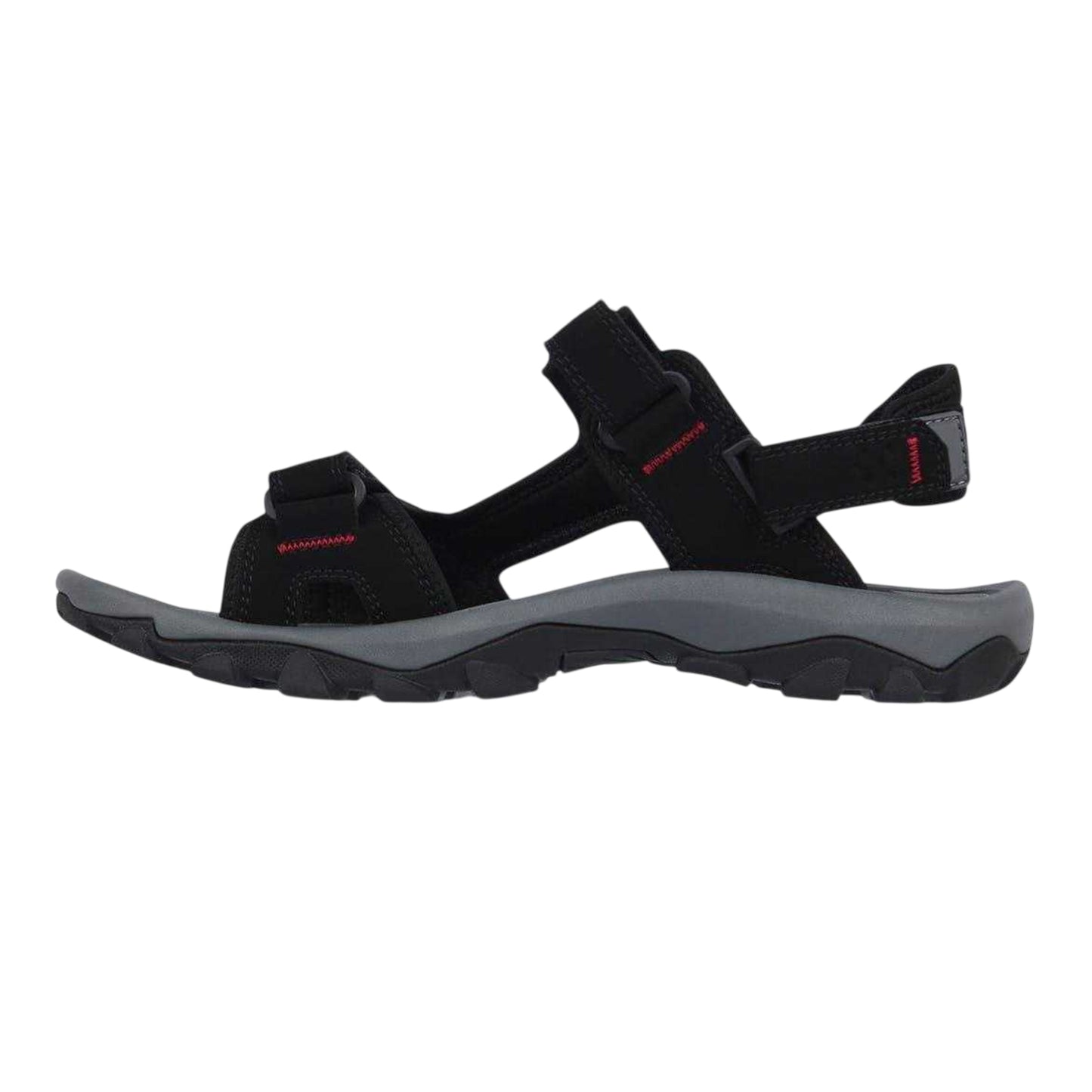 Black - Side - Karrimor Mens Walking Sandals